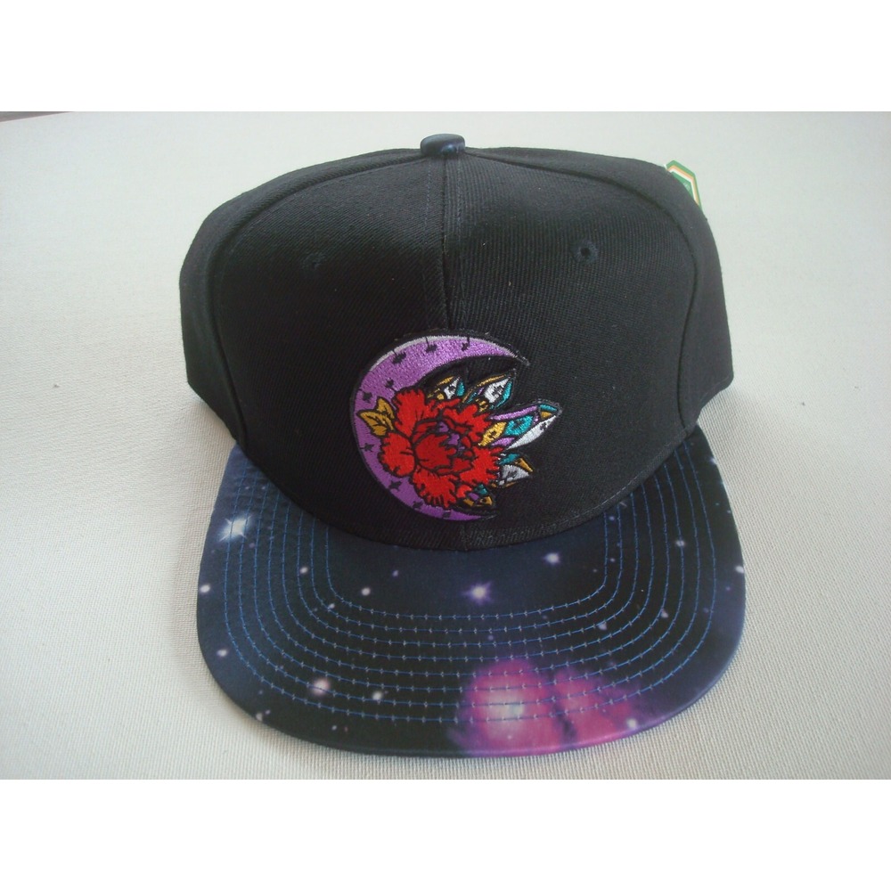 MOON STARS YING TATTOO GALAXY‎ STARS  SNAPBACK  HAT CAP VINTAGE S2